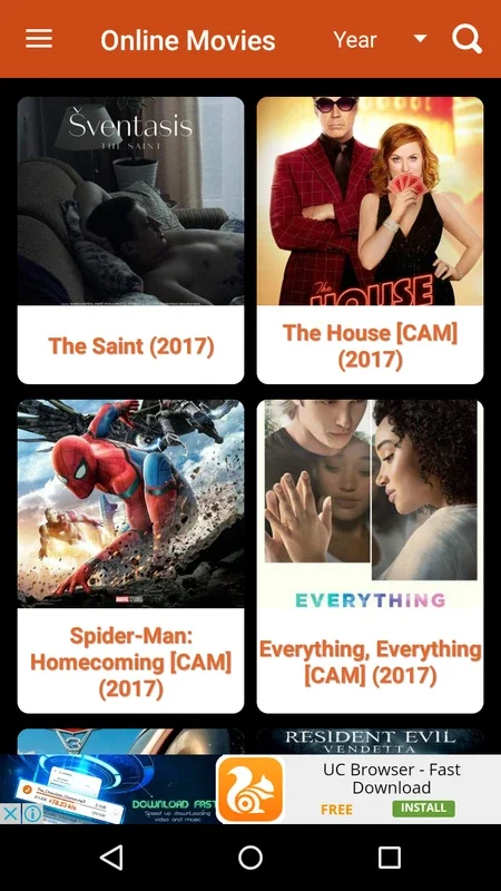 Latest Online Movies for Android - Unbeatable Movie Experience