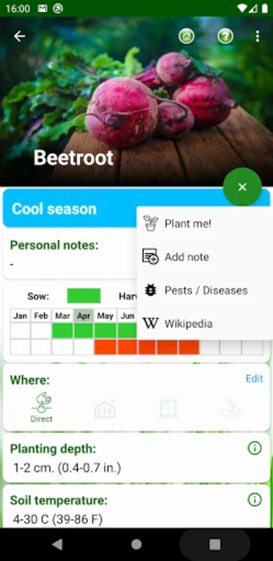 Sowing Calendar - Gardening for Android: Enhance Your Garden