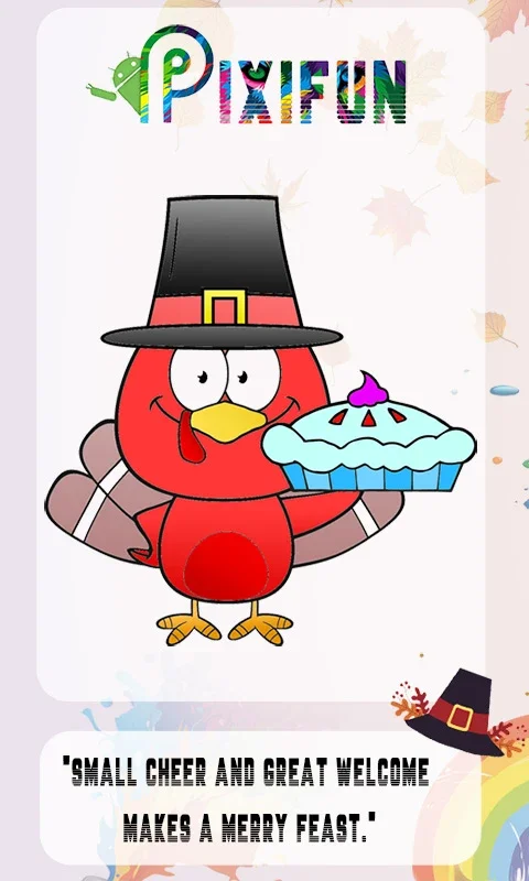 Thanksgiving - Coloring Book for Android: Fun & Creative