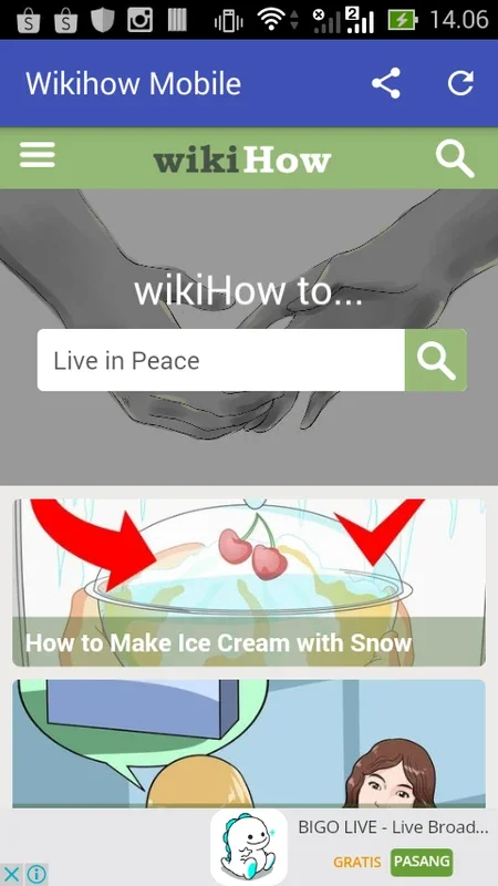 Wikihow Mobile for Android: A Knowledge Hub