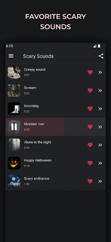 Scary Sounds for Android - Download the APK from AppHuts