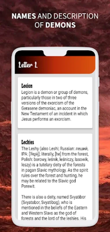 Diccionario Demonios for Android - No Downloading Needed