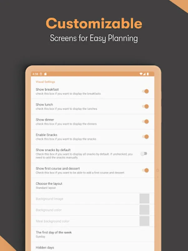 Meal Planner for Android - Simplify Meal Planning