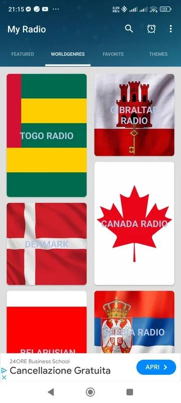 My Radio for Android - Enjoy Diverse Radio Content