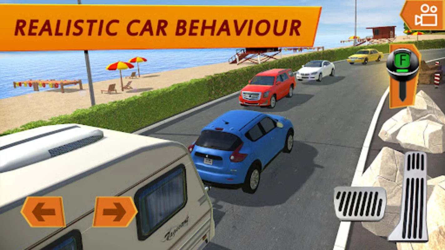 Camper Van Beach Resort for Android - Immersive Driving Adventure