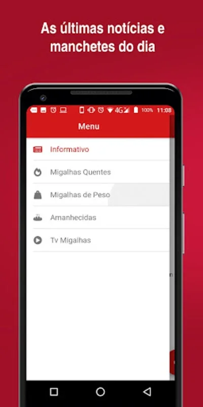 Migalhas for Android: Stay Informed on Law, Politics, and Economy