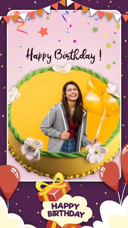 Photo On Birthday Cake for Android - Create Personalized Cakes Easily