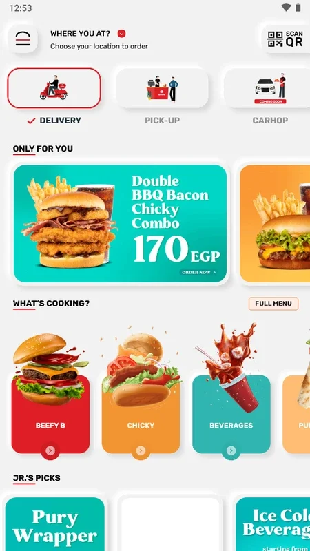 Wimpy Egypt for Android - Convenient Food Ordering