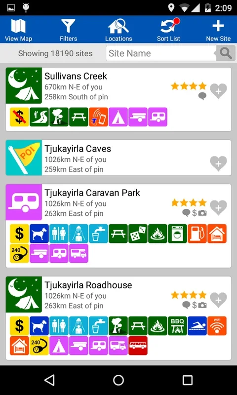 WikiCamps AU for Android - Discover 50,000+ Aussie Campsites