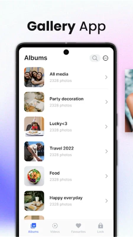 Gallery iOS: Photos & Videos for Android - Organize Your Media