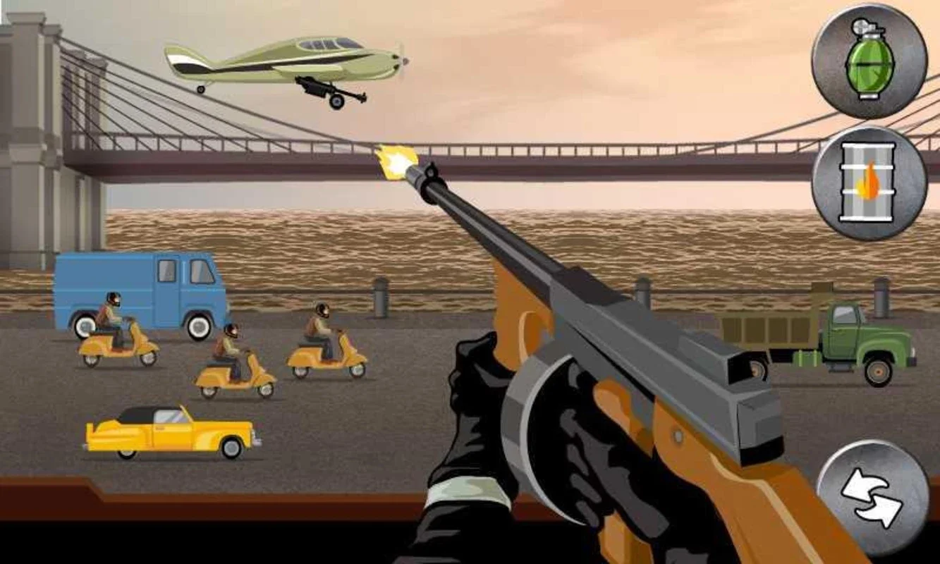 1940s Mafia Shootout for Android - Immersive Gang Warfare