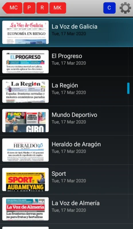 Kiosko y Más for Android - Read Publications Easily