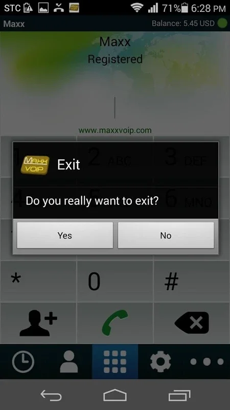 Maxx VoIP for Android - Make Free Calls Easily