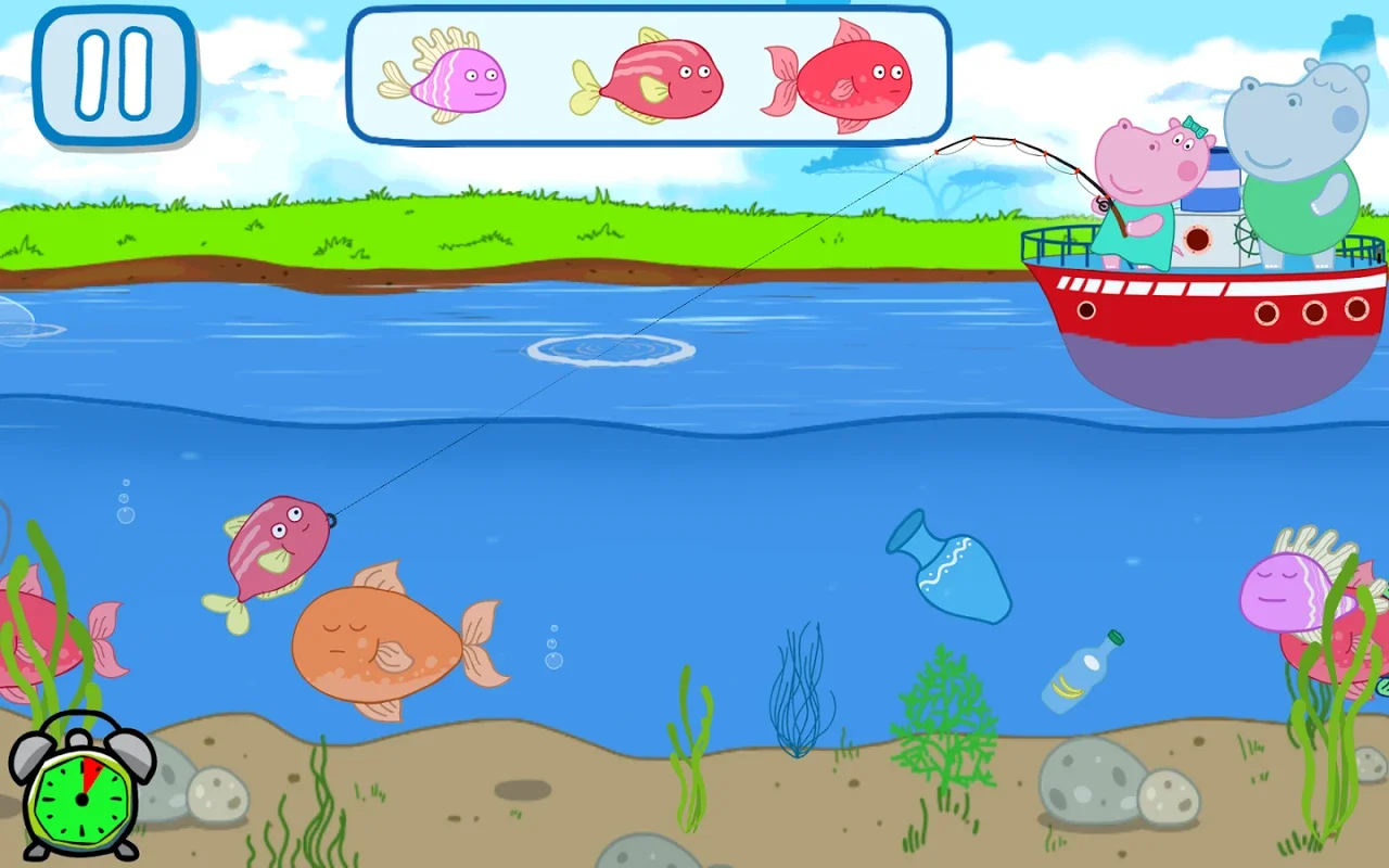 Hippo Fishing for Android: A Kid - Friendly Adventure