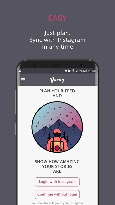 Garny for Android - Manage and Preview Instagram Content