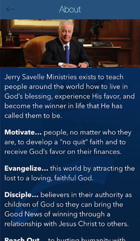 Jerry Savelle Ministries for Android - Spiritual Guidance App