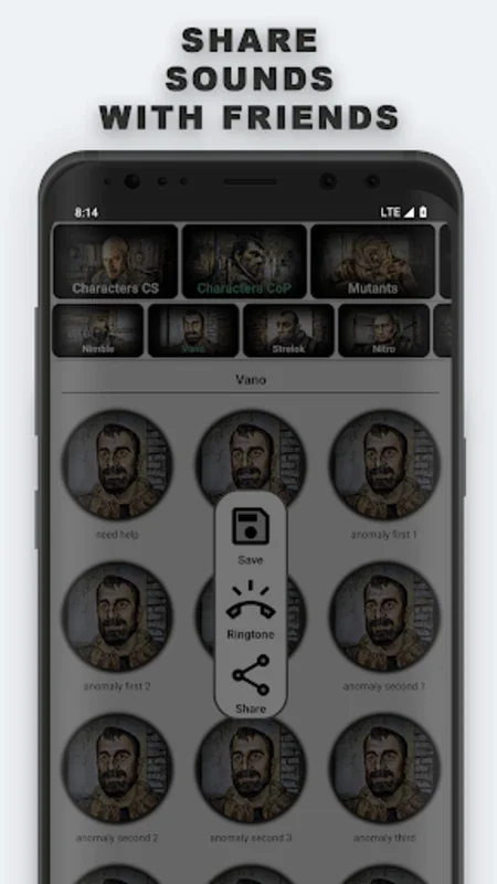 Stalker Soundboard for Android - Immersive Game Sounds