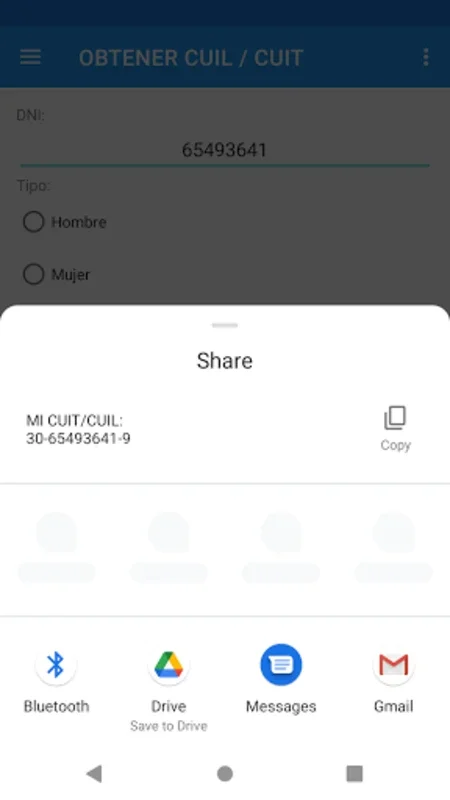 Mi CUIL/CUIT Online Plus para for Android - Simplify CUIL/CUIT Management