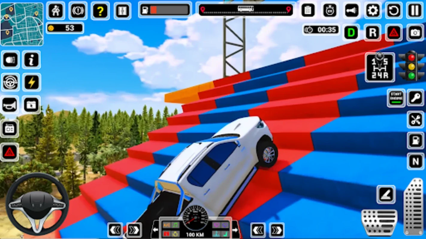 Crazy Car Stunt Ramp Games for Android - Thrilling Stunt Racing