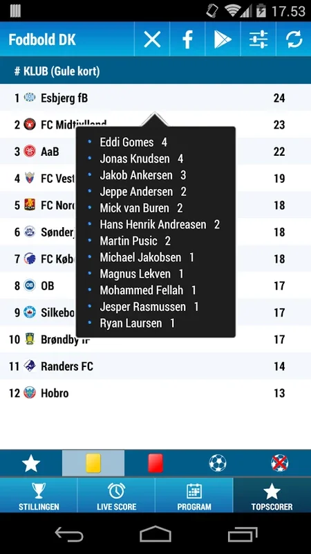 Fodbold DK for Android - Stay Updated with Danish Football