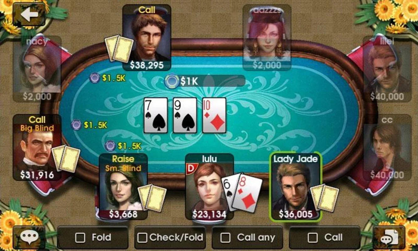 DH Texas Poker: Immersive Texas Hold'em on Android