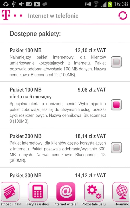 Mój T-Mobile for Android - Manage T-Mobile Services Easily