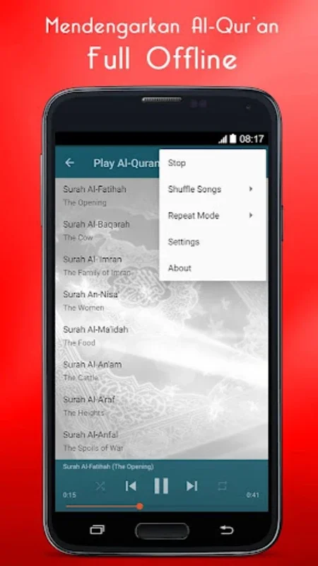 Al Quran MP3 (Full Offline) for Android - Spiritual Growth Aid