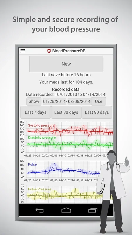 BloodPressureDB for Android: Manage Health with Ease