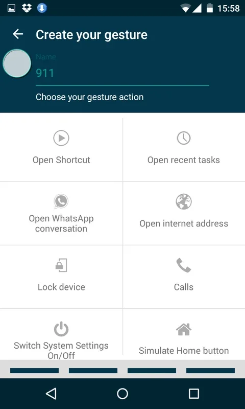 Finger Gesture Launcher for Android - Customize Gestures