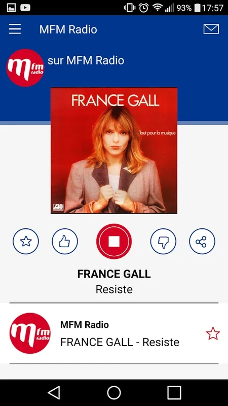 MFM Radio for Android - Enjoy French Music