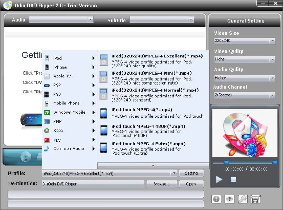 Odin DVD Ripper: Versatile DVD to Digital Converter for Windows