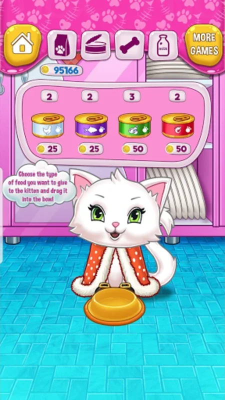 Kitty Kate for Android - Enjoy Virtual Pet Care