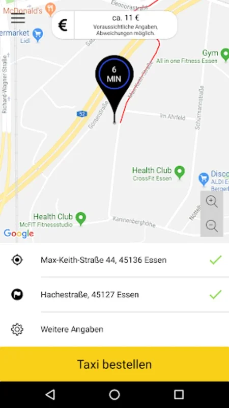 Taxi-Süd - Essen for Android: Simplify Your Commutes