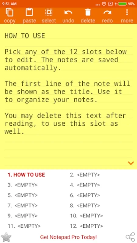 NOTEPAD for Android - Simple and Efficient Note - Taking