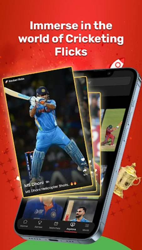 Cric Rocket for Android - Unparalleled Cricket Experience