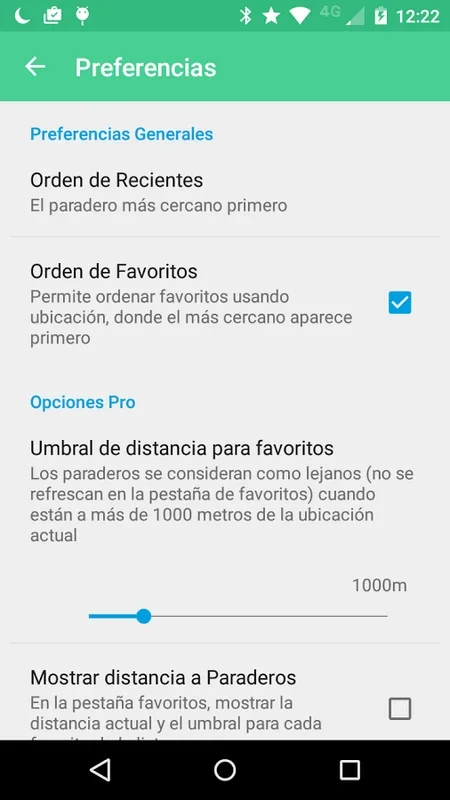 Micro for Android - Real - Time Santiago Bus Schedules