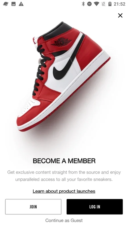 SNKRS for Android - Stay Updated with Nike and Jordan Sneakers