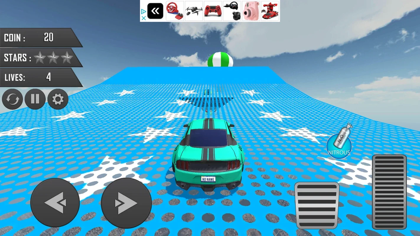 Mega Ramp Car Stunts Game for Android: Thrilling Stunt Adventures