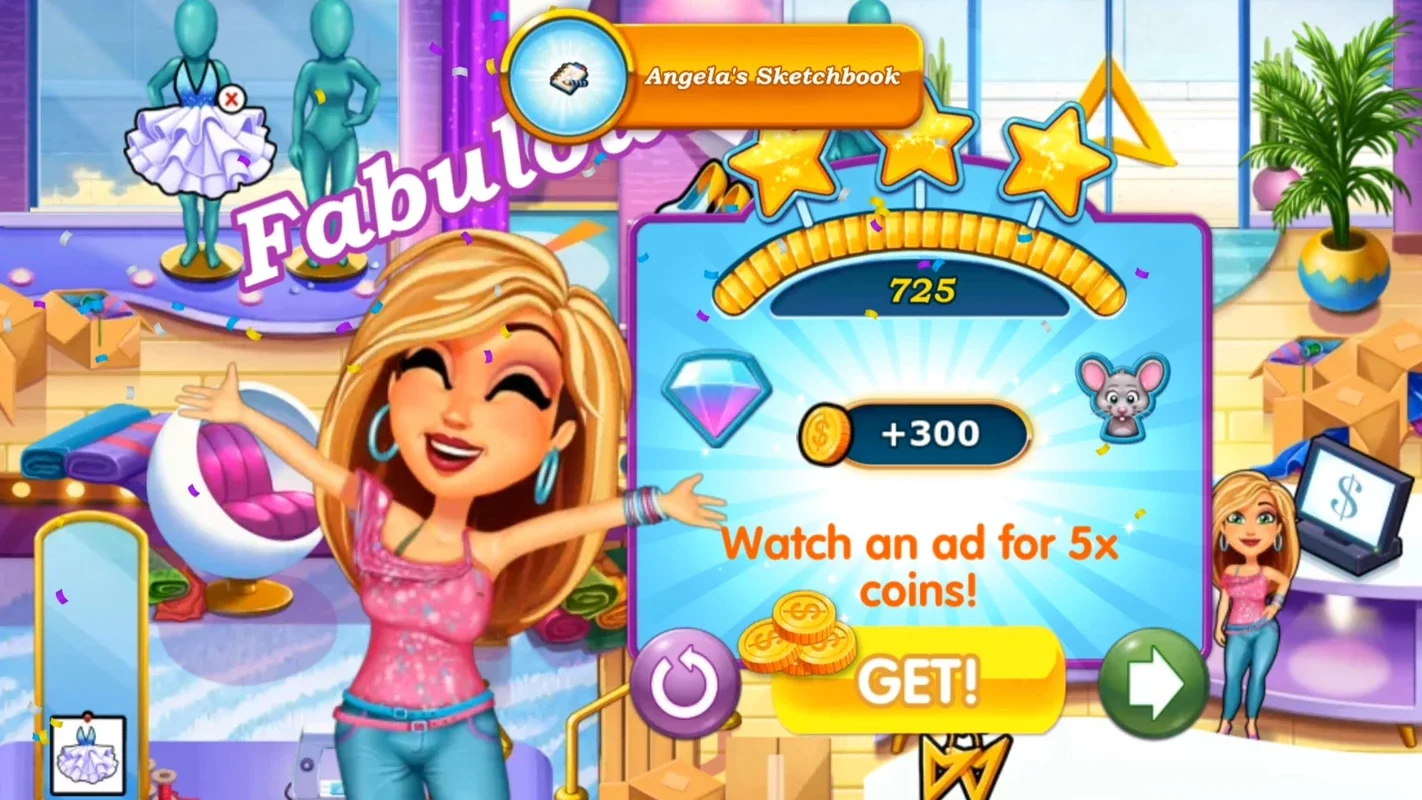 Fabulous - Angela's True Colors for Android: Engaging Gameplay