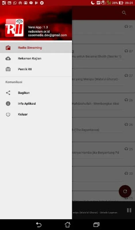 Radio Islam Indonesia for Android: A Source of Islamic Teachings