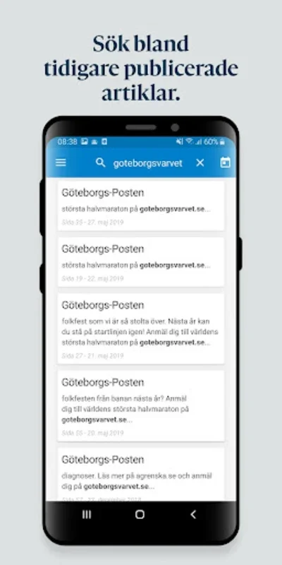 Göteborgs-Posten E-tidning for Android - Unparalleled Journalism