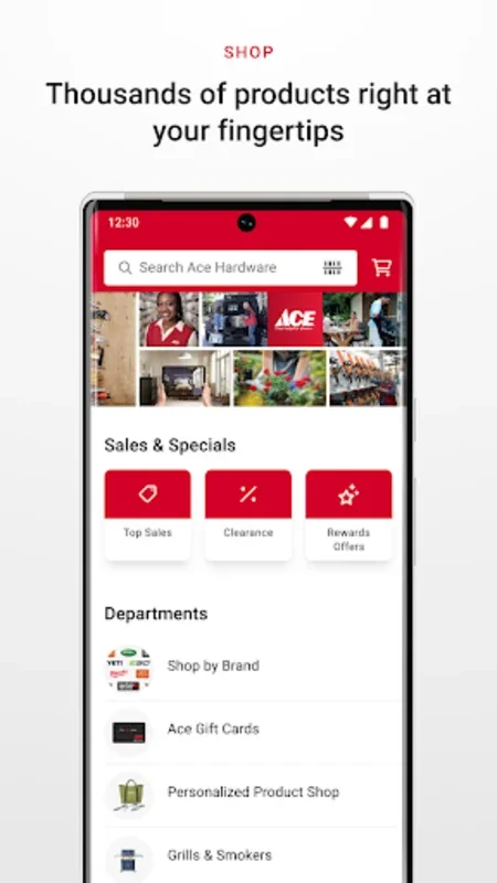 Ace Hardware for Android - Streamlined Shopping & Rewards