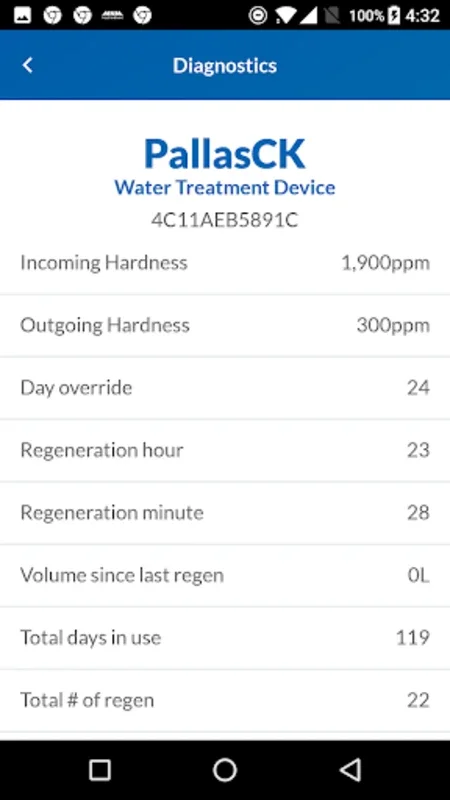 Manage My Softener for Android - Simplify Water Softener Management