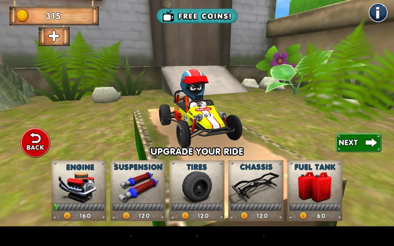 Mini Racing Adventures for Android - Race in 2D Settings