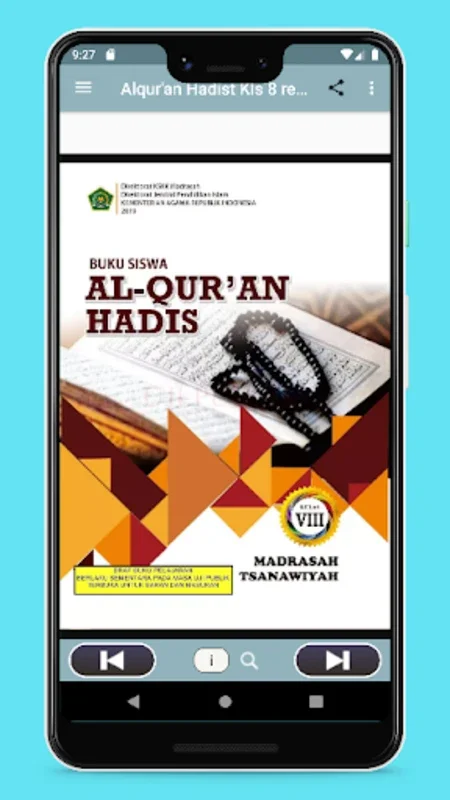 Alqur'an Hadist Kelas 8 MTs for Android - Engaging Islamic Education