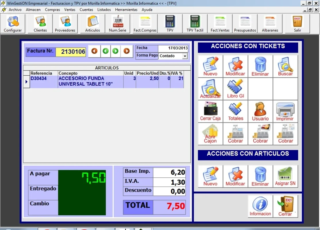 WinGestion Empresarial: Facturacion for Windows - Streamline Invoicing