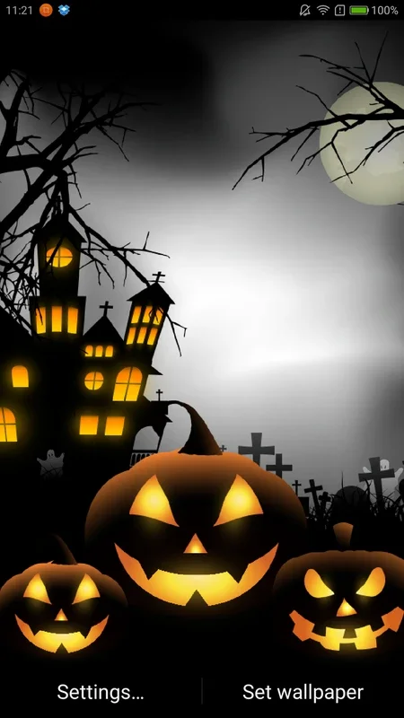 Spooky Halloween Free Live Wallpaper for Android: A Spooky Screensaver