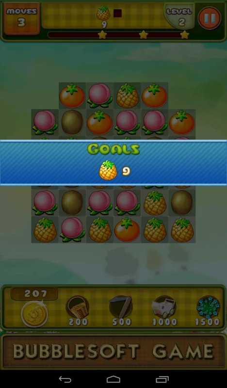 Fruit Mania for Android - Engaging Match-3 Fun