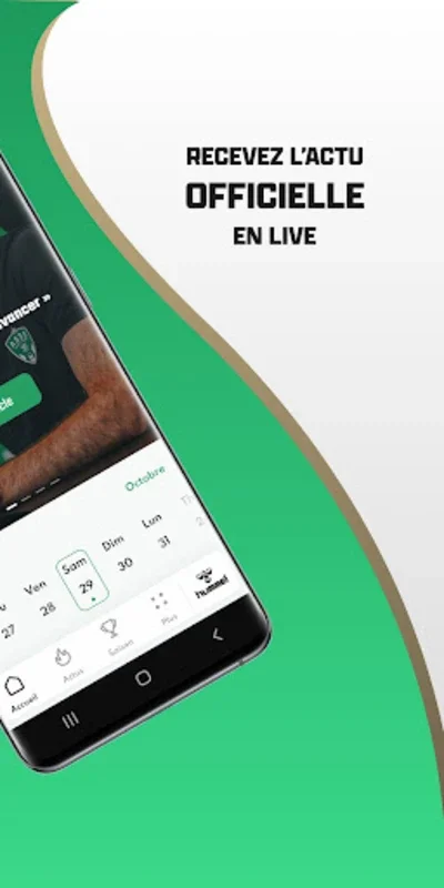 ASSE Officiel for Android - Stay Updated with AS Saint-Étienne