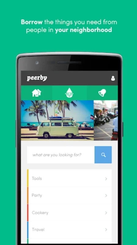 Peerby for Android: Connect and Share Locally